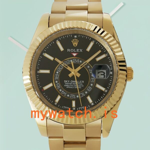 Rolex Sky-Dweller Mens 326938BKSO 42mm Automatic Stainless Steel: A Comprehensive Review
