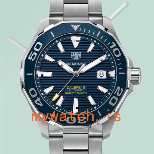 Tag Heuer Aquaracer 43mm WAY201B.BA0927 Men Blue Dial: A Dive into Excellence