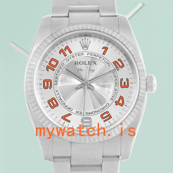 Rolex Air-King Men’s 114234SAO 36mm Silver Dial: A Timeless Masterpiece