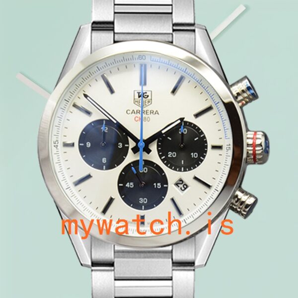 Tag Heuer Carrera Men CarreraWSB-012 43mm Silver-tone Bracelet: Genuine vs. Replica