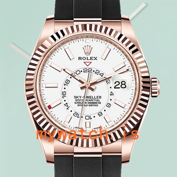 Rolex Sky-Dweller 42mm Mens m326235-0004 White Dial Stainless Steel: A Masterpiece of Luxury and Functionality