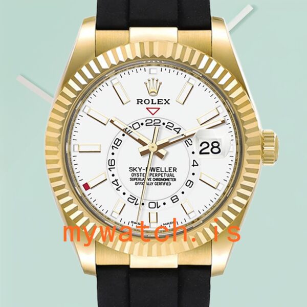 Rolex Sky-Dweller 42mm Mens m326238-0006 White Dial: A Masterpiece of Luxury and Functionality
