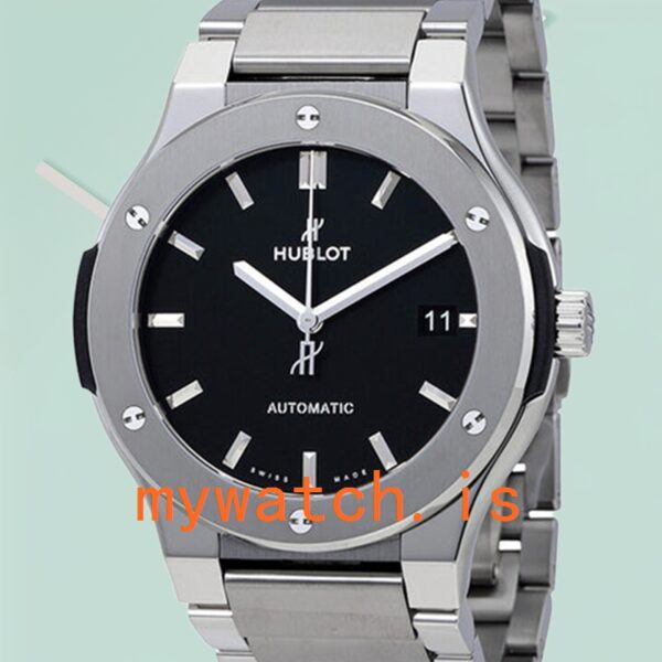 Hublot Classic Fusion Men’s 45mm 510.NX.1170.NX Bracelet: Genuine vs. Replica