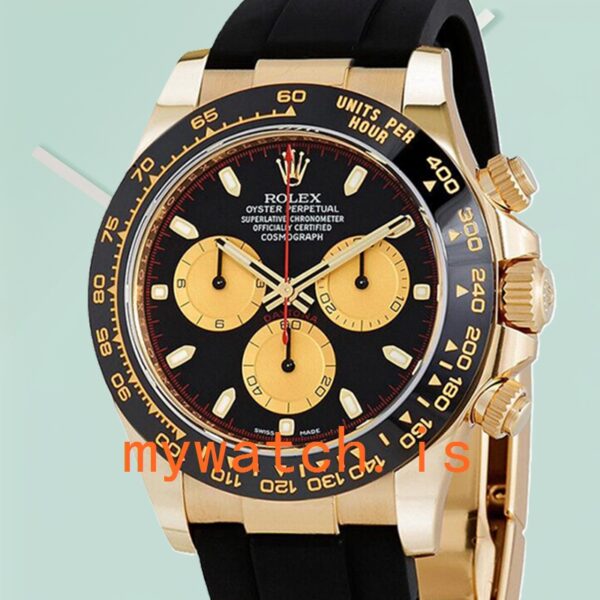 Rolex Daytona 116518BKCSR 40mm Mens Black Dial: Genuine vs. Replica Analysis