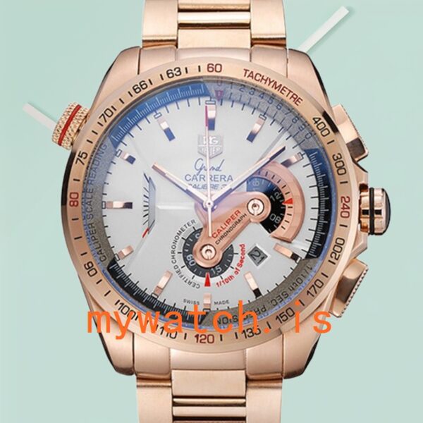 Tag Heuer Grand Carrera GrandCarreraWSB-005 Mens 43mm Bracelet Quartz: A Timeless Masterpiece