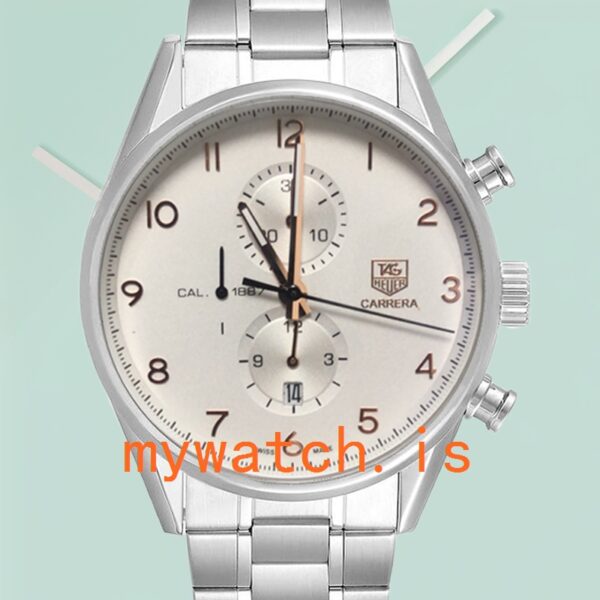 Tag Heuer Carrera 43mm Mens CAR2012.BA0796 Bracelet: Genuine vs. Replica
