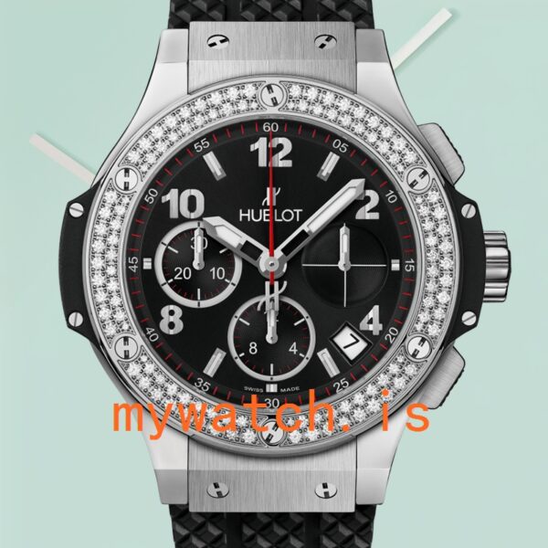 Hublot Big Bang 44mm 341.SX.130.RX.114 Mens Silver-tone Rubber Band: Genuine vs. Replica