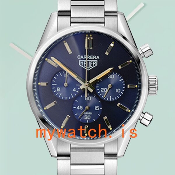 Tag Heuer Carrera Men CBK221B-002 43mm Blue Dial Quartz: Genuine vs. Replica