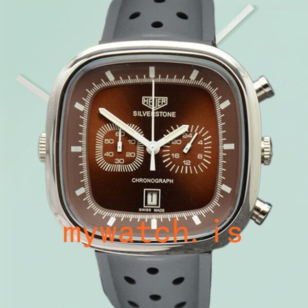 Tag Heuer Silverstone Men 43mm SilverstoneBRSR-005 Rubber Band: A Timeless Piece for the Modern Gentleman