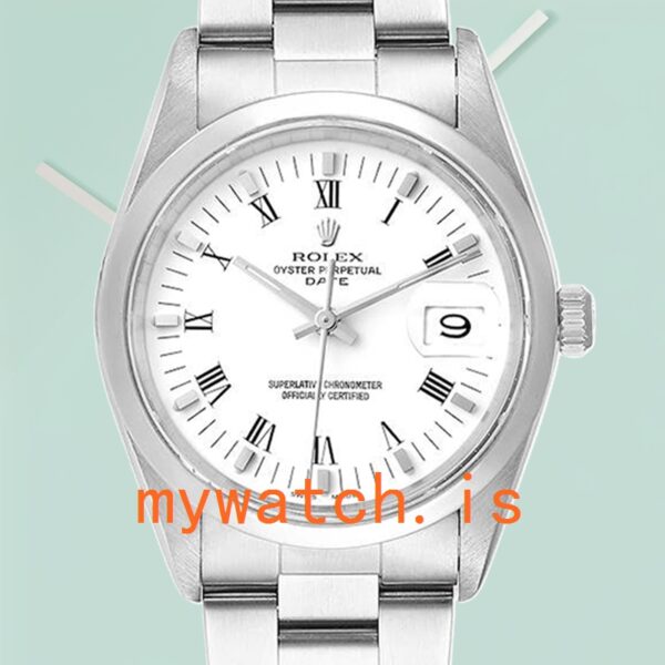 Rolex Oyster Perpetual Date 36mm Mens 15000 Silver-tone: Genuine vs. Replica Analysis