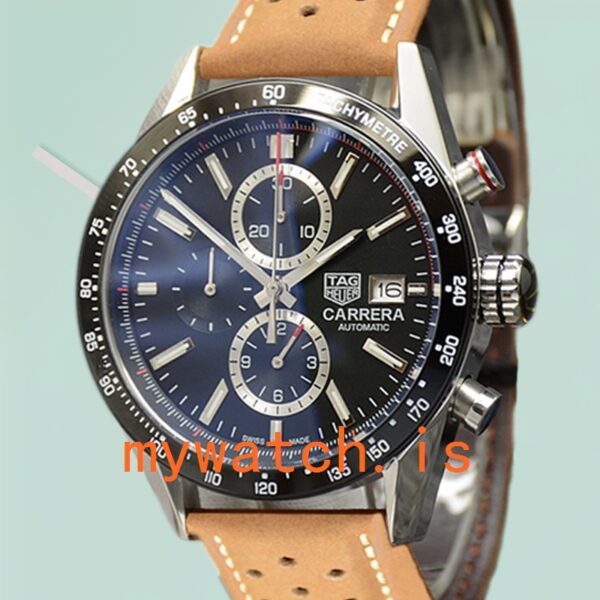 Tag Heuer Carrera Men CBM2110.FC6454-001 43mm Silver-tone: Genuine vs. Replica