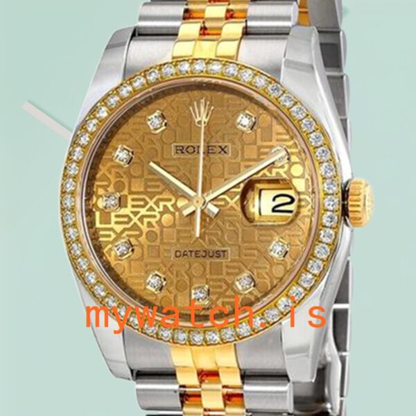 Rolex Datejust Mens 116243CJDJ 36mm Black Dial: A Timeless Masterpiece