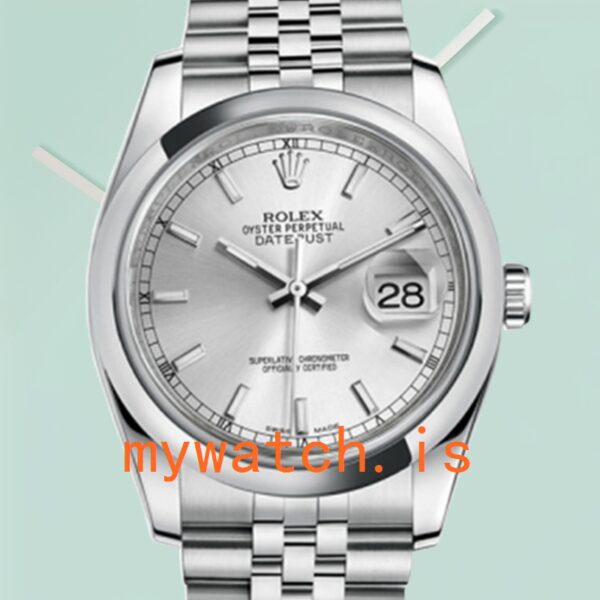 Rolex Datejust 36mm 116200SSJ Mens Bracelet Silver Dial: A Timeless Classic